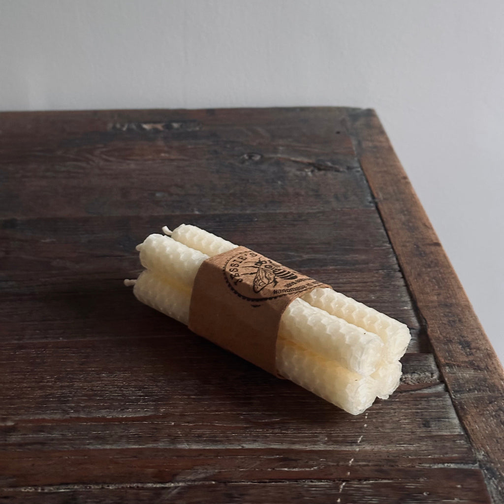 Worker Bees Hand Rolled Candles
