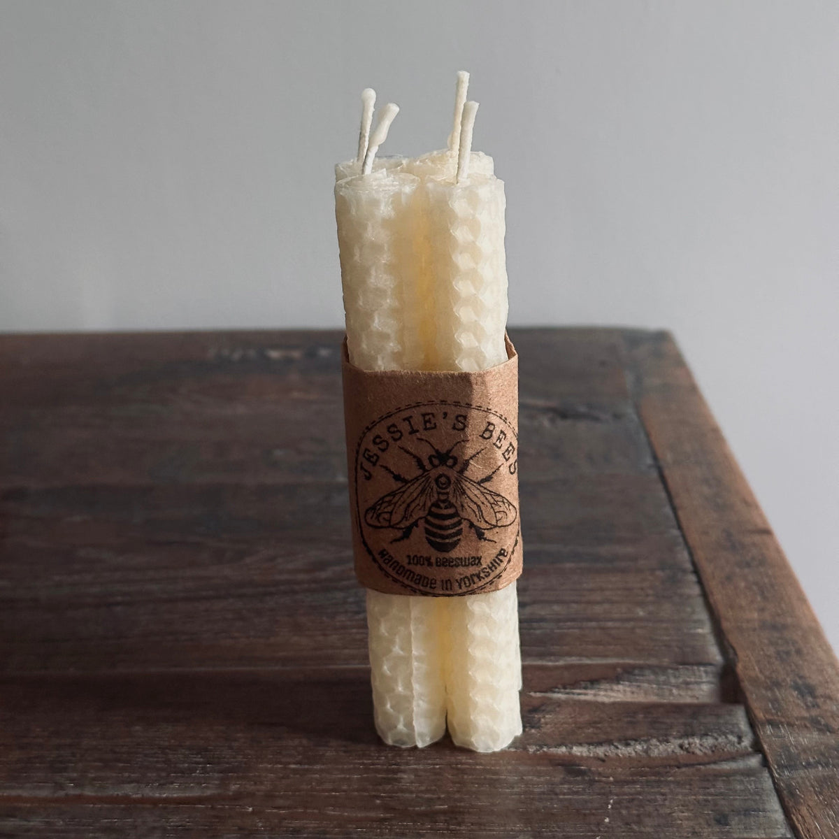 Worker Bees Hand Rolled Candles